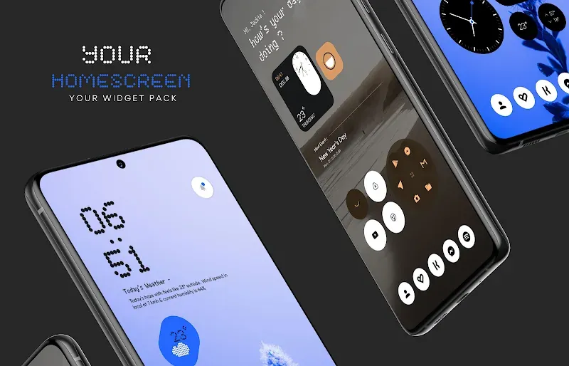 Aperçu 4 de l'application Evrything Adaptive Widget Pack