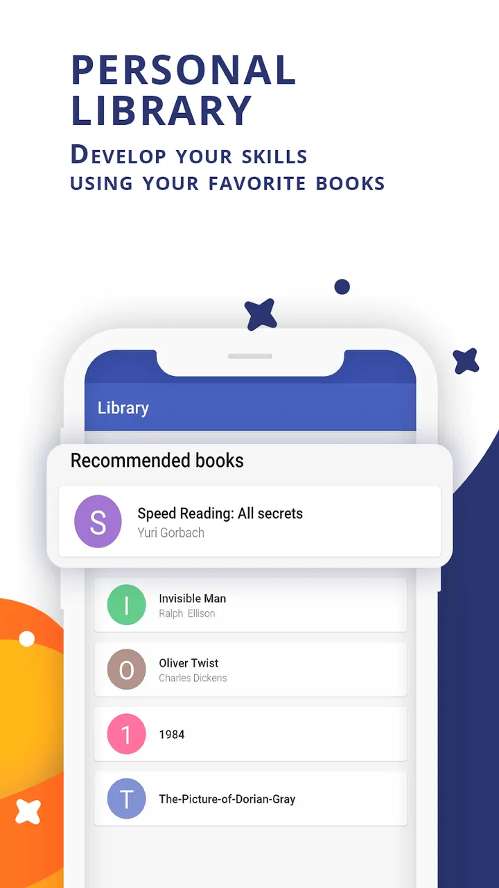 Aperçu 4 de l'application Speed Reading