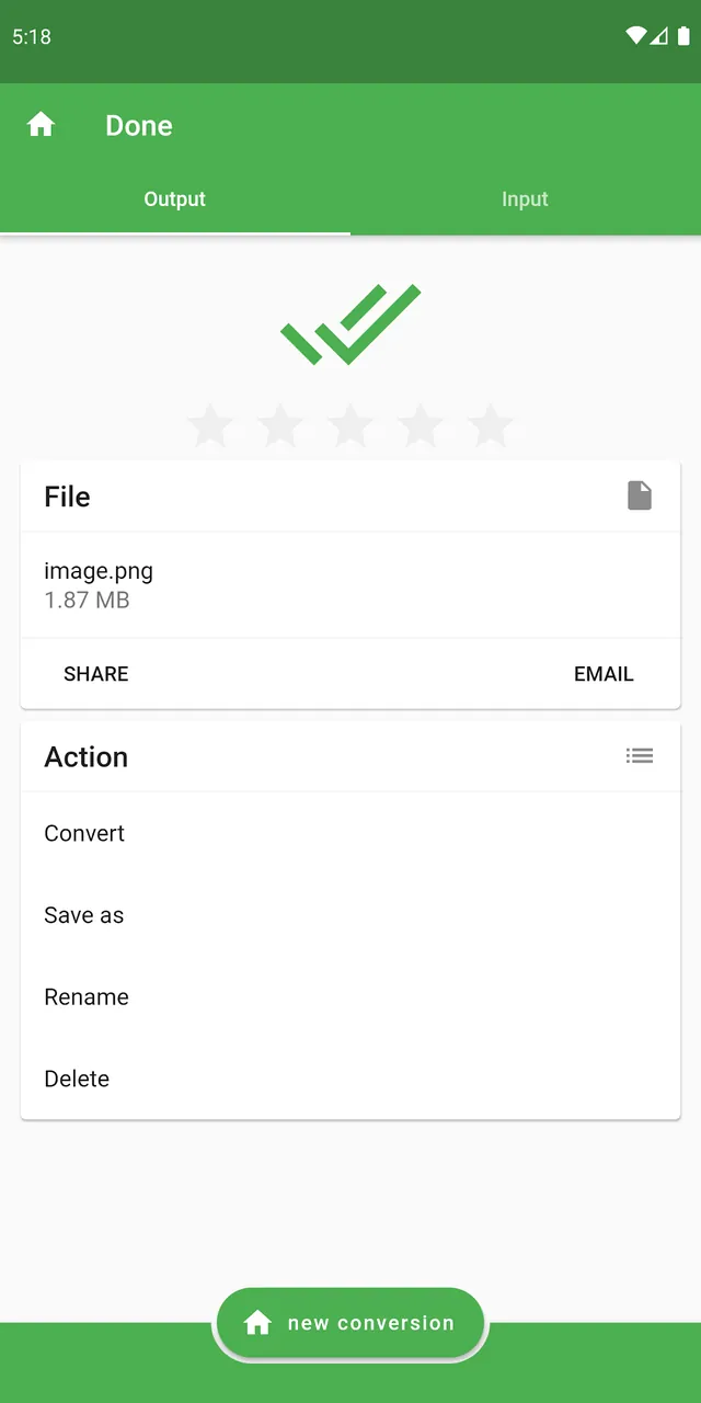 Capture d'écran File Converter 3