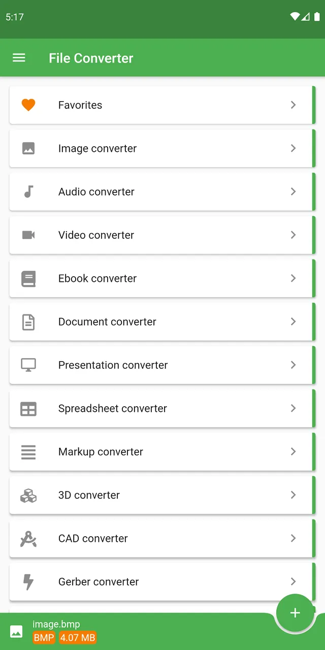 Capture d'écran File Converter 2