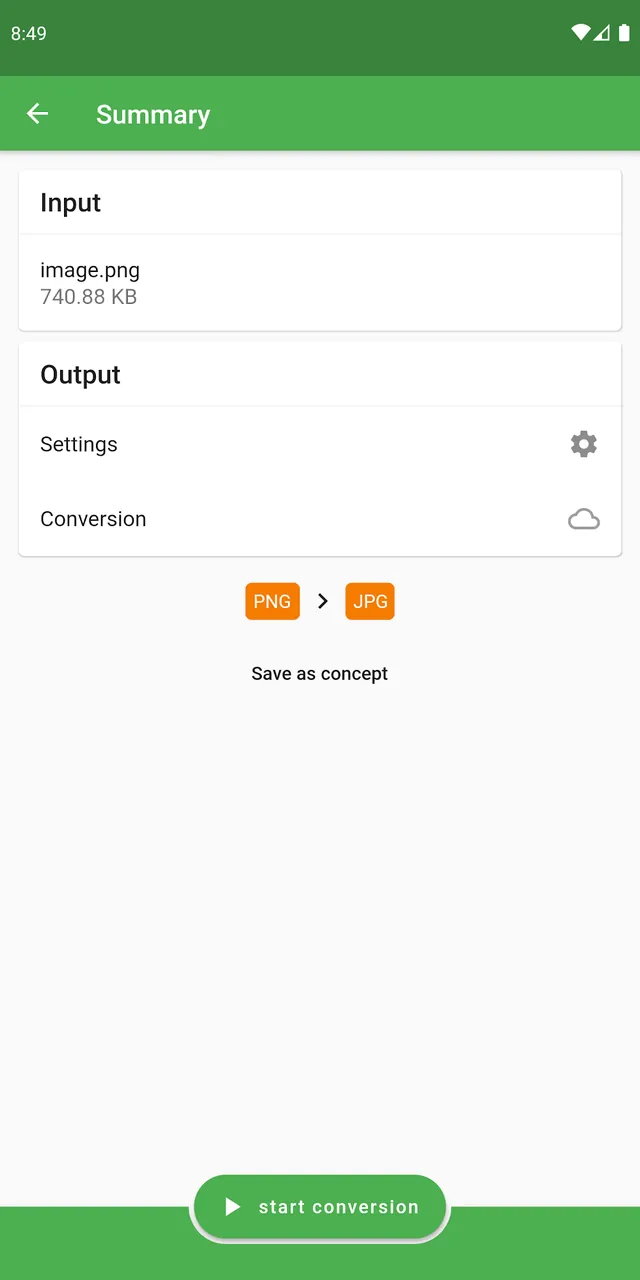 Capture d'écran File Converter 5