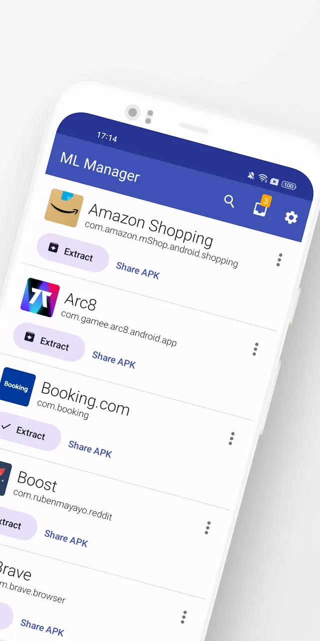 Capture d'écran de ML Manager Pro 6