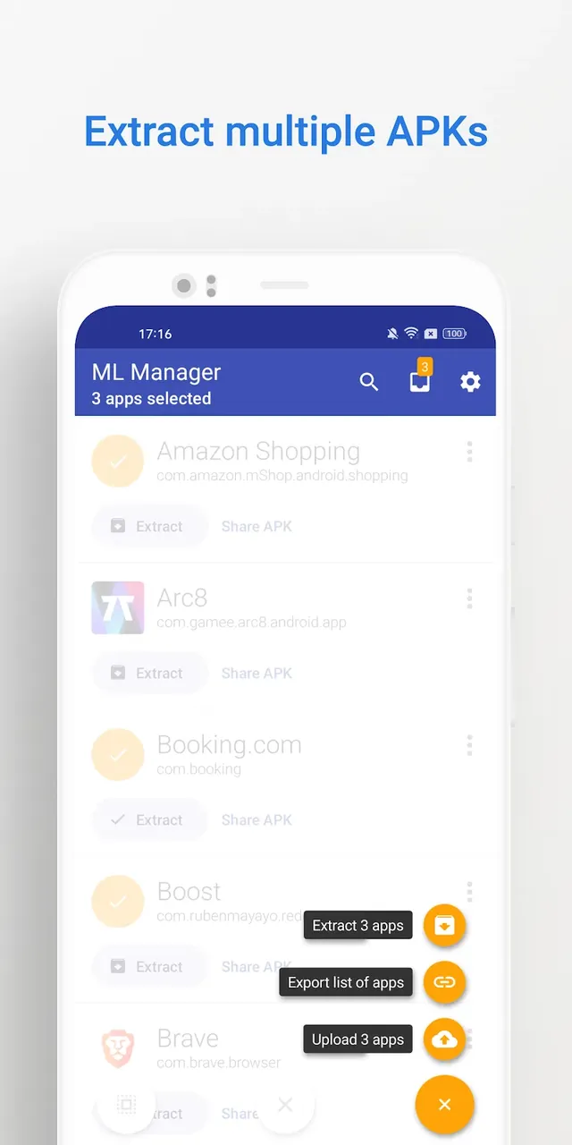 Capture d'écran de ML Manager Pro 4