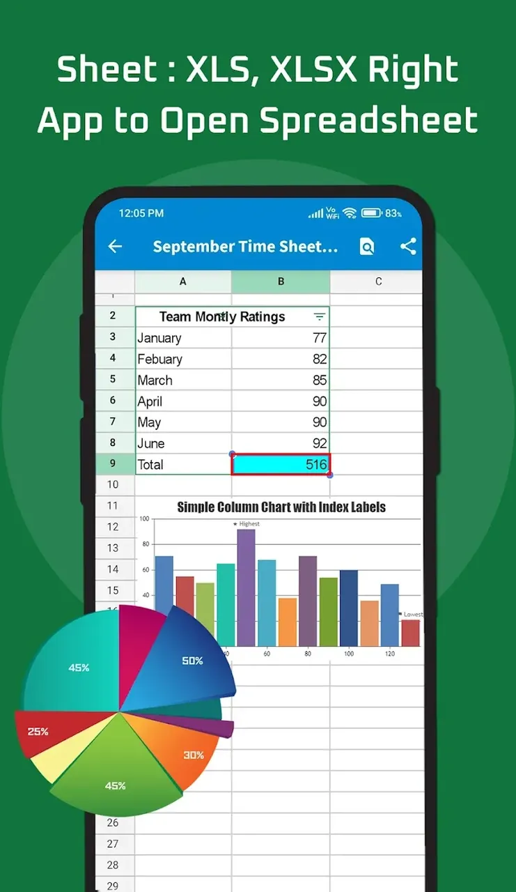 Capture d'écran de l'application Document Reader 5