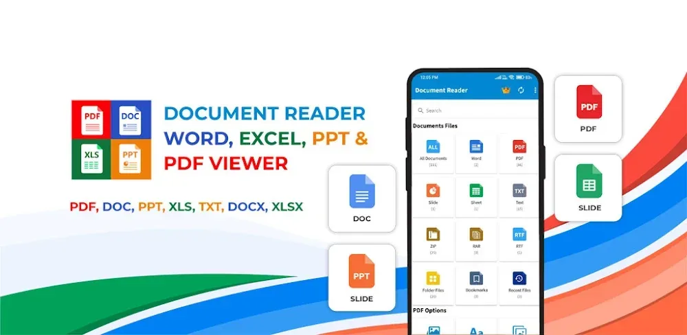Capture d'écran de l'application Document Reader 1