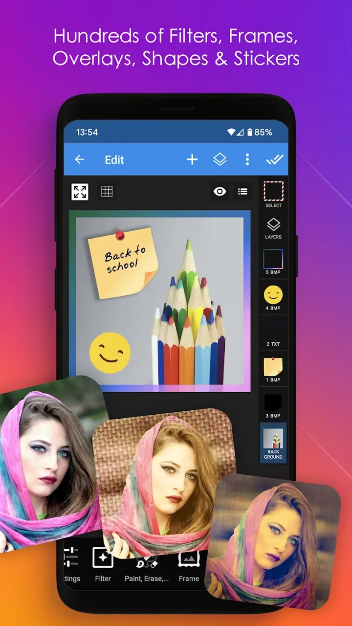 Capture d'écran Multi Layer - Photo Editor 5