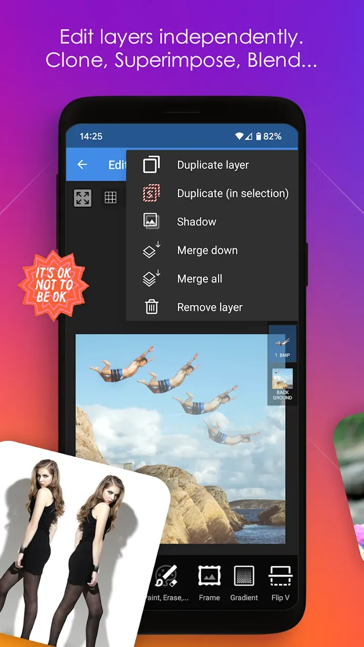 Capture d'écran Multi Layer - Photo Editor 4