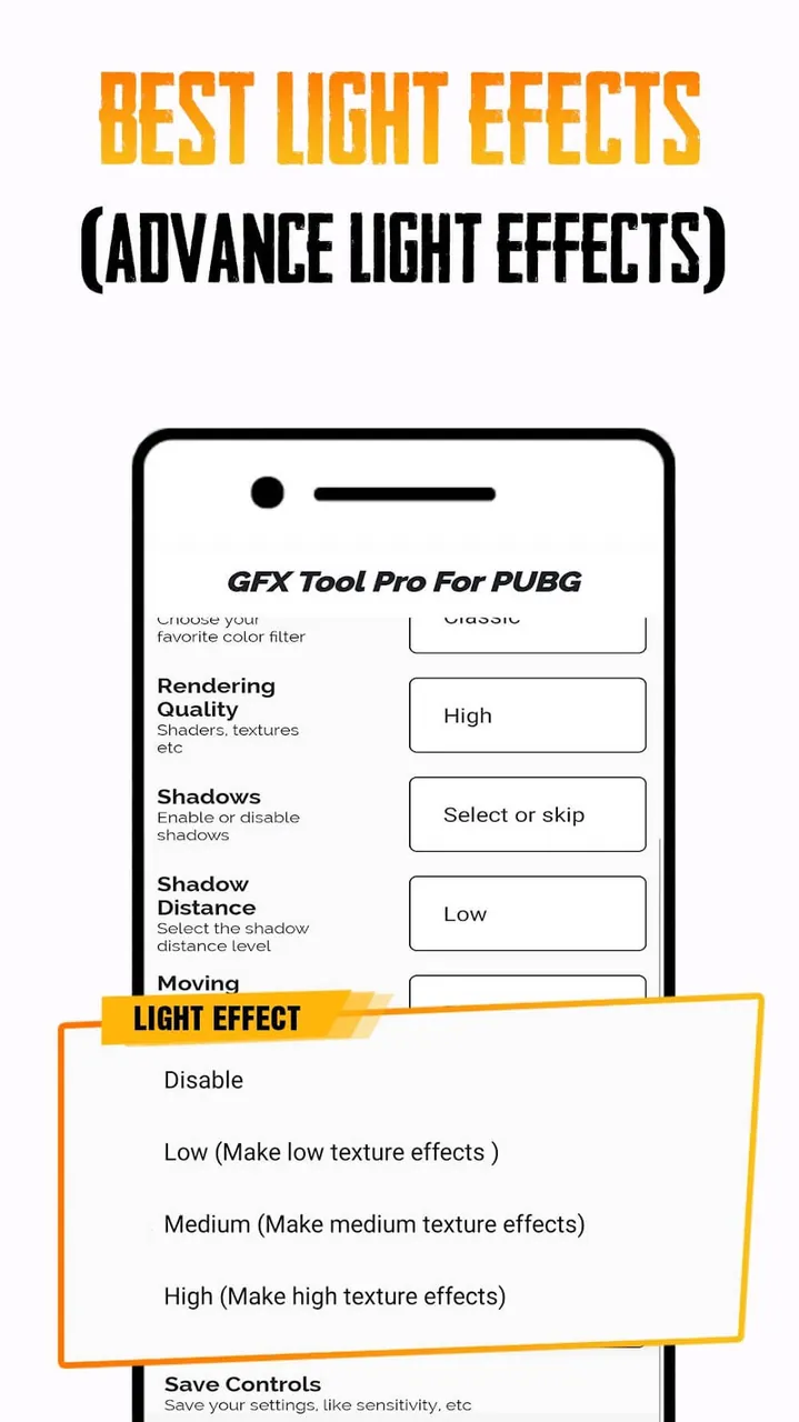 Capture d'écran 4 de GFX Tool PUBG Pro
