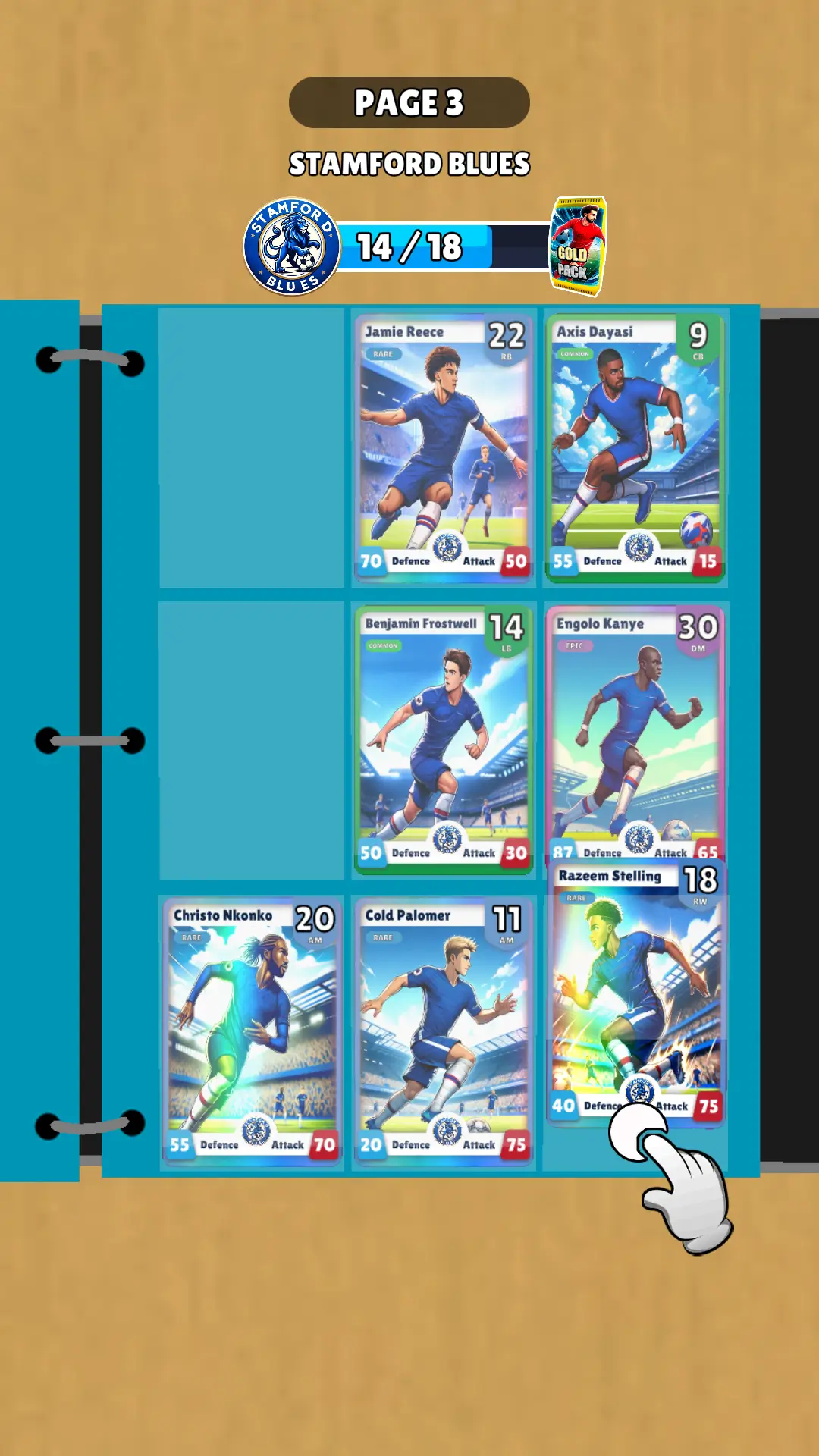 Football Stars: Card Collector capture d'écran 4
