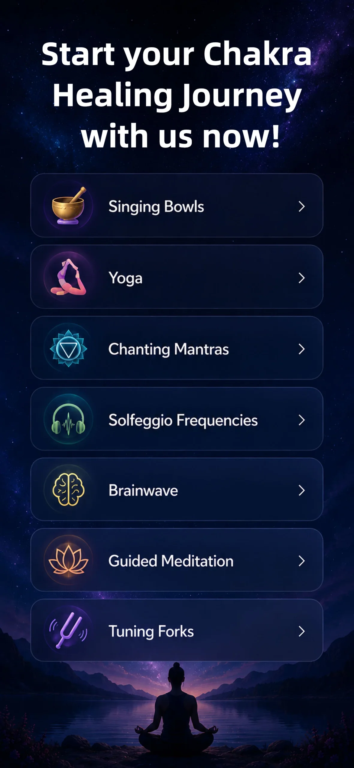 Chakra Healing & Meditation capture d'écran 2