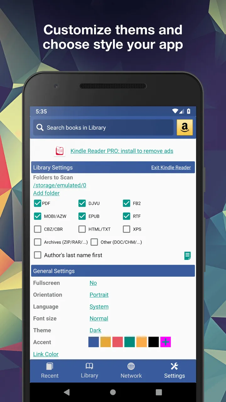 Capture d'écran KReader PRO 6