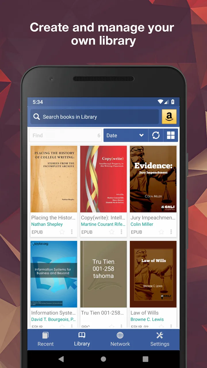 Capture d'écran KReader PRO 3