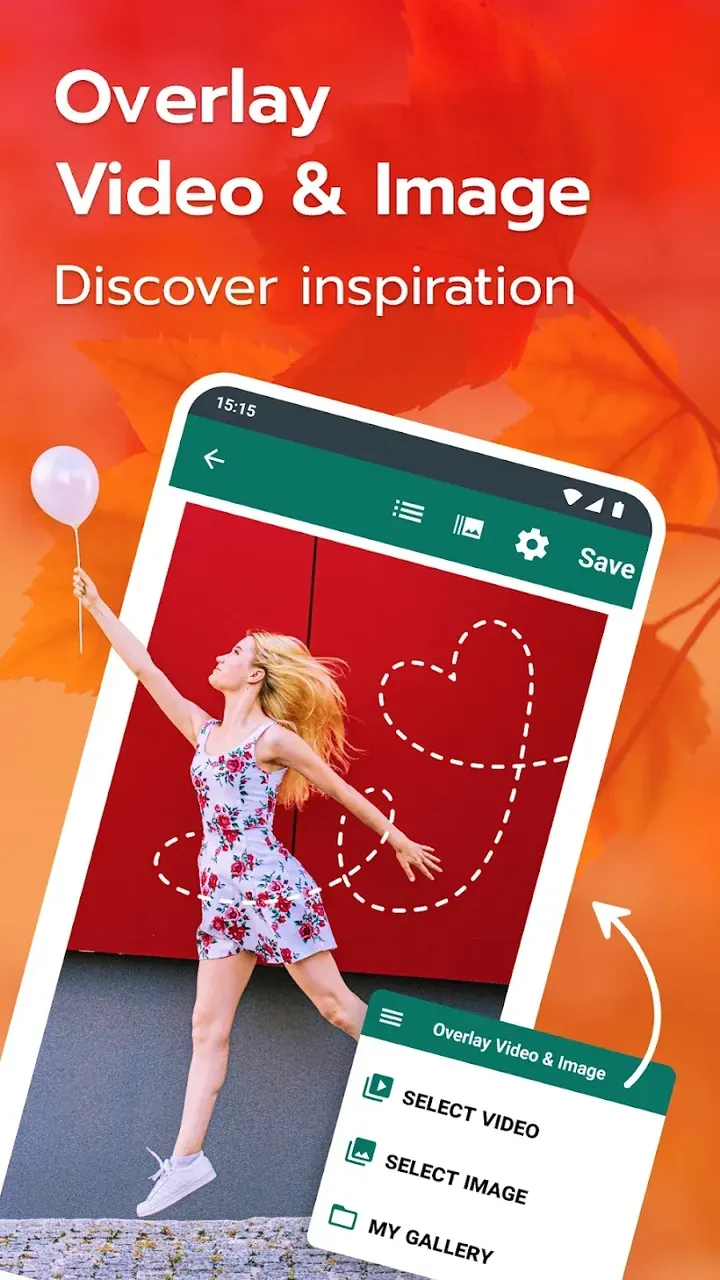 Image & Video Overlay Editor capture d'écran de l'application 2