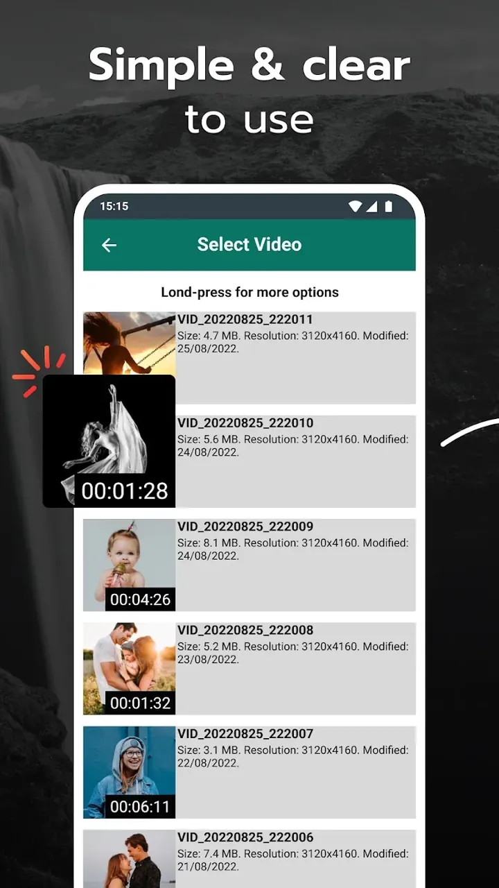 Image & Video Overlay Editor capture d'écran de l'application 3