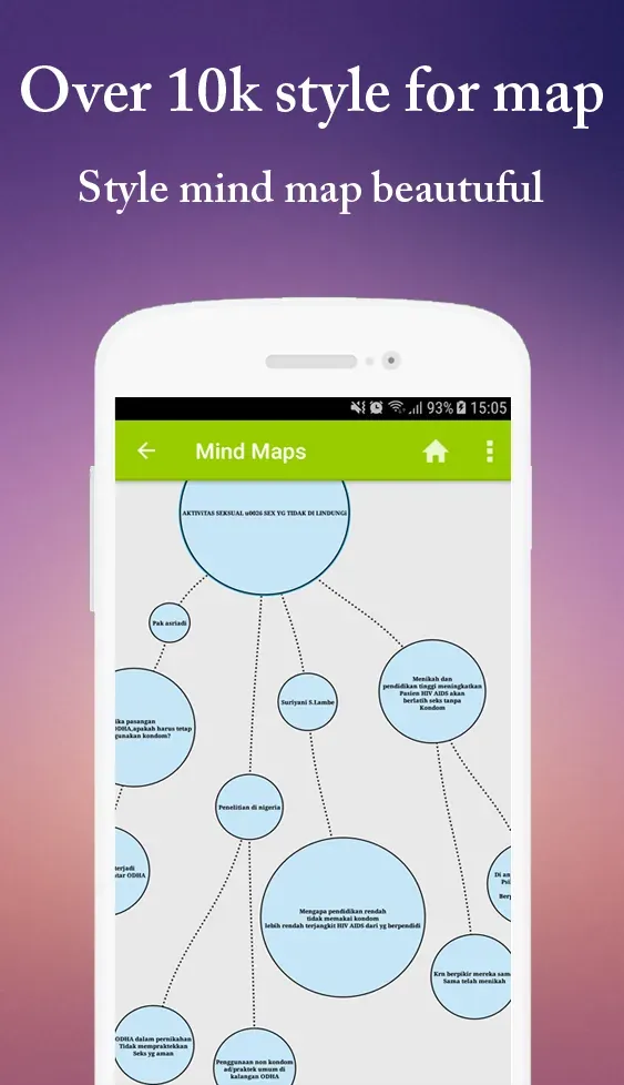 Capture d'écran 5 de l'application Mind Map