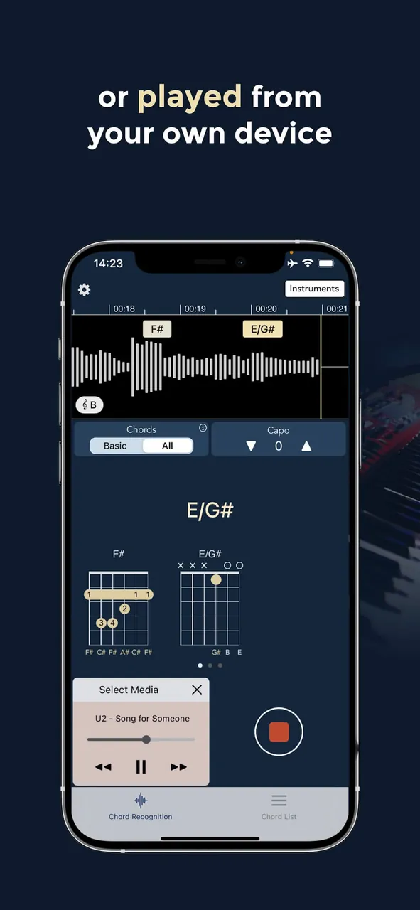 Capture d'écran Chord ai 4