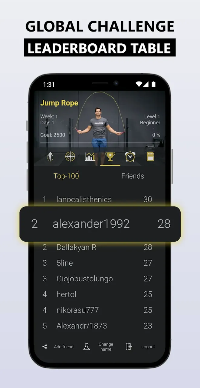 Capture d'écran de l'application Titan Workouts 6