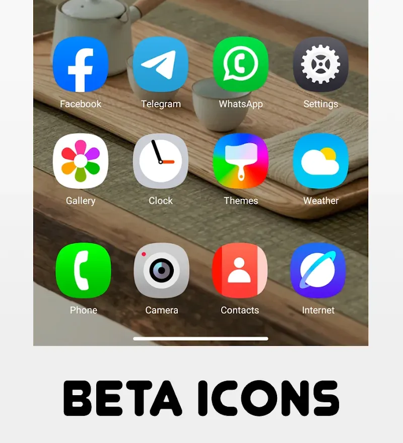 Image d'aperçu 3 de Icon Pack for OneUI 7