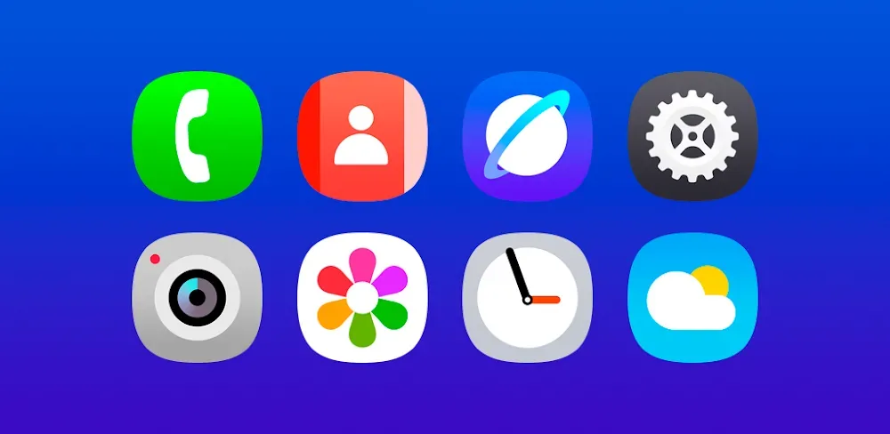 Image d'aperçu 1 de Icon Pack for OneUI 7