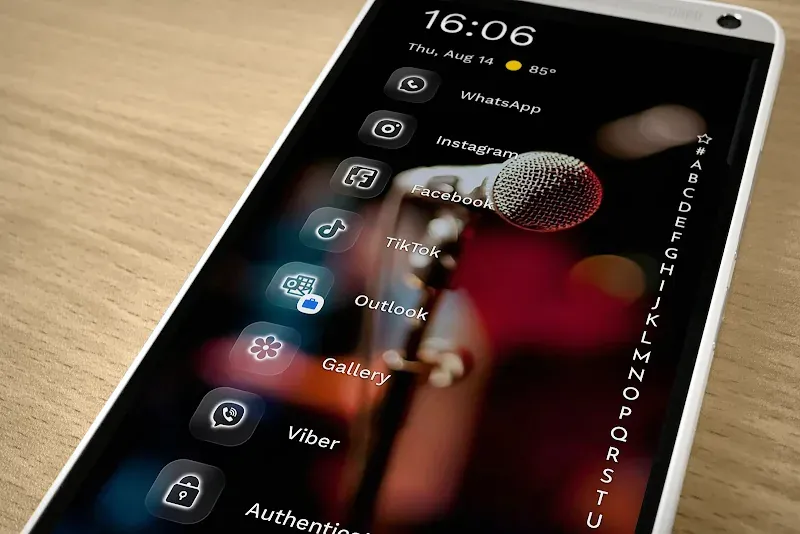 Neon Glass - Icon Pack aperçu 5