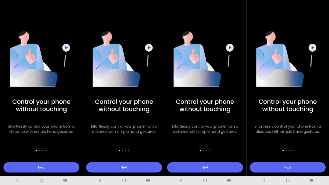 Capture d'écran Spatial Touch™ – Touchless 1