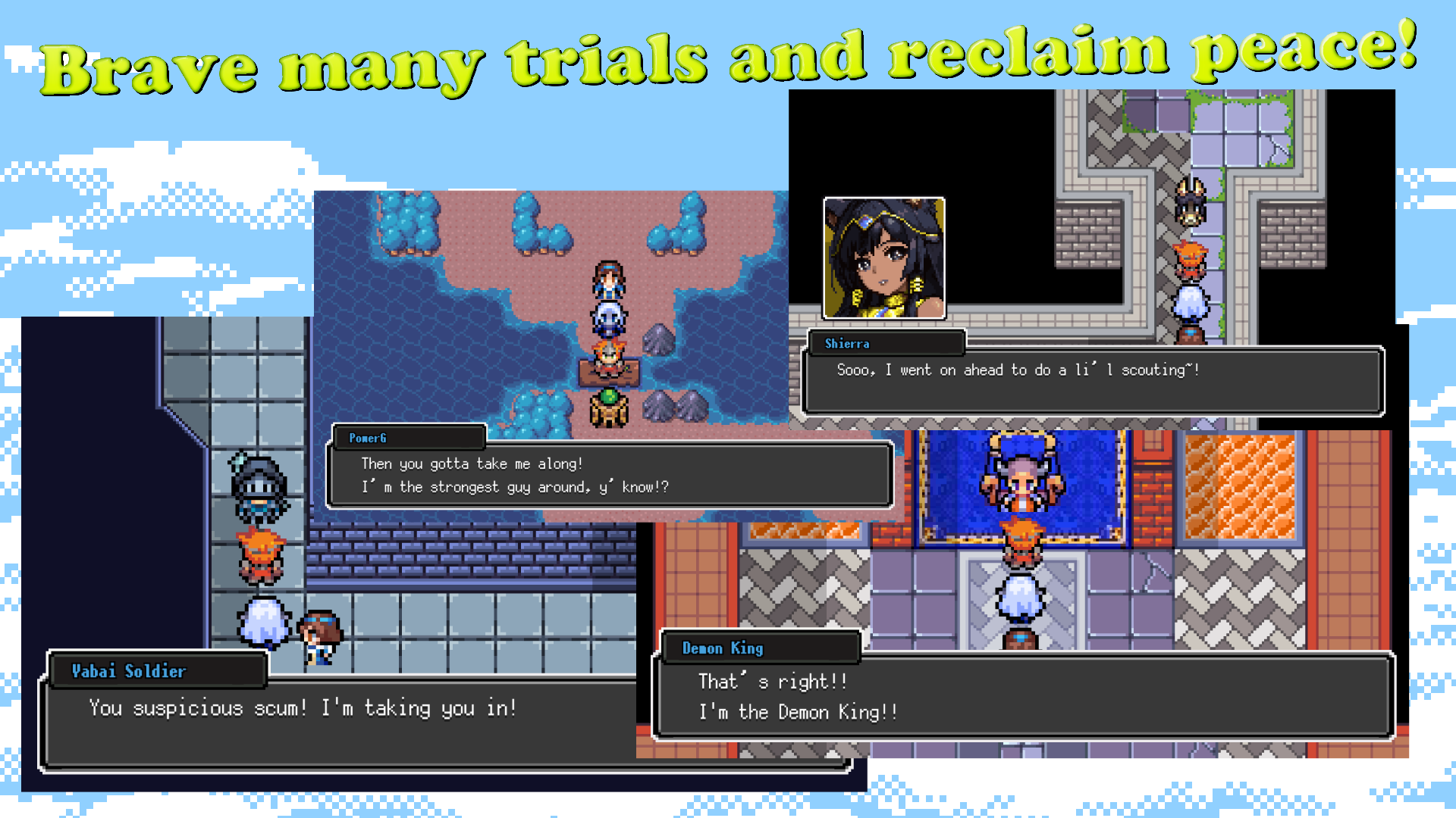 Capture d'écran de gameplay de STRONG HEROES 3