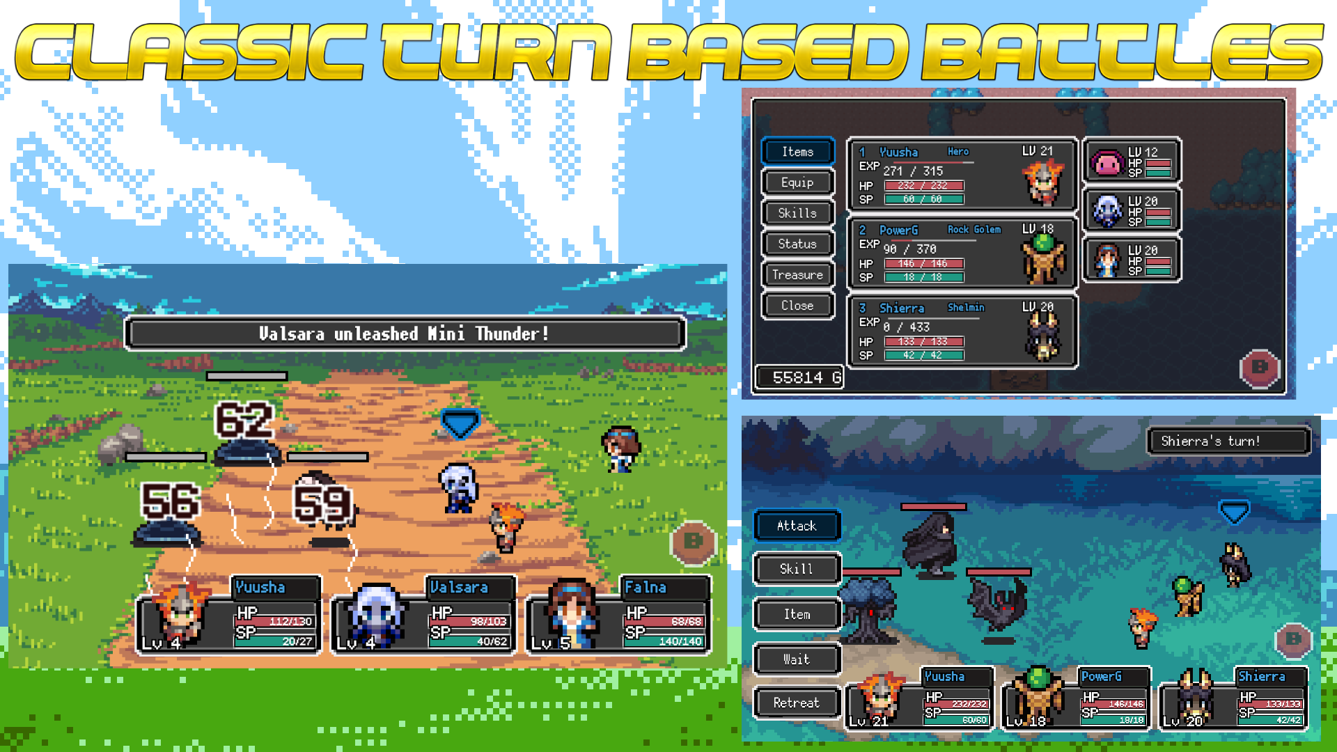 Capture d'écran de gameplay de STRONG HEROES 4