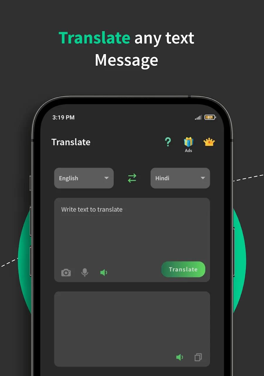 Capture d'écran Languages Translator Keyboard 7