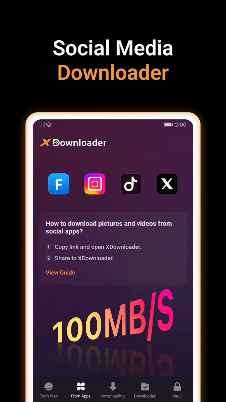 X Downloader captura de tela 3