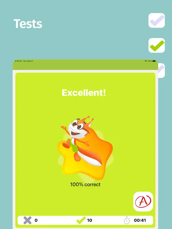 Capture d'écran English Grammar Tests 5