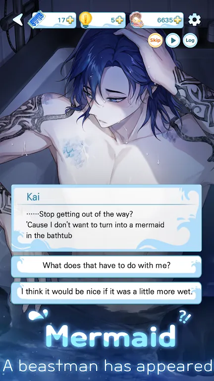 Aqua Romance: Mermaid Otome capture d'écran de jeu 3