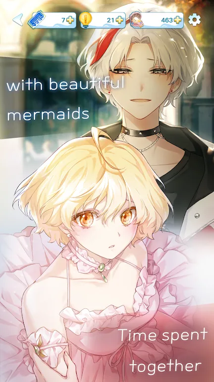 Aqua Romance: Mermaid Otome capture d'écran de jeu 4