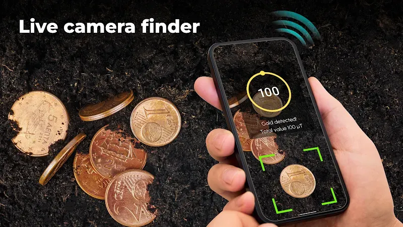 Capture d'écran Metal Detector - Metal Finder 3