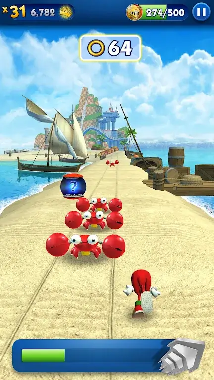Capture d'écran de gameplay Sonic Prime Dash 6