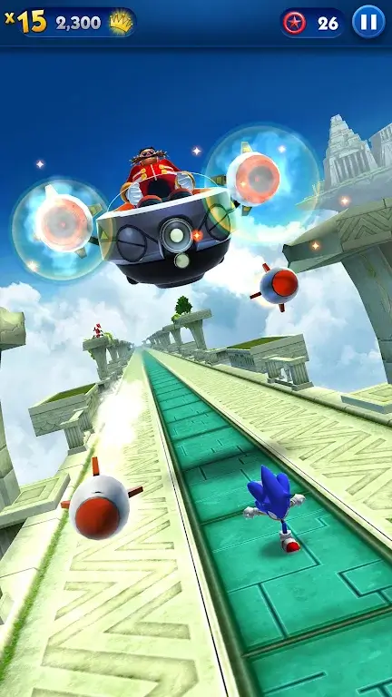 Capture d'écran de gameplay Sonic Prime Dash 4