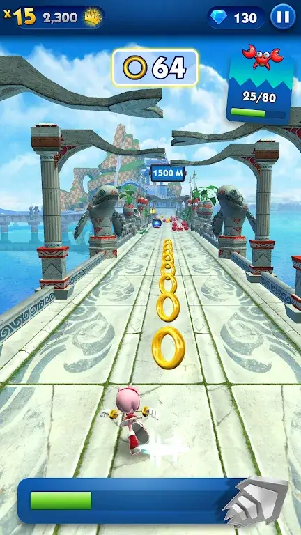 Capture d'écran de gameplay Sonic Prime Dash 7