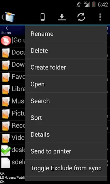 AndSMB File Manager capture d'écran 2
