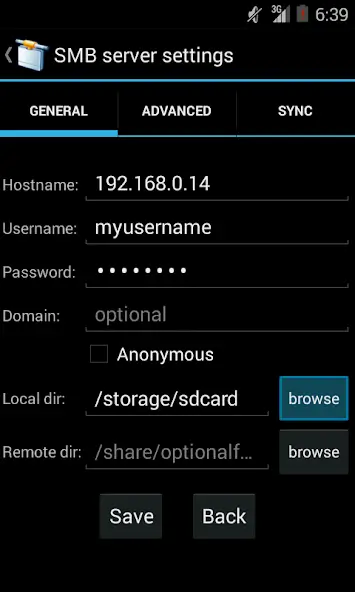 AndSMB File Manager capture d'écran 5