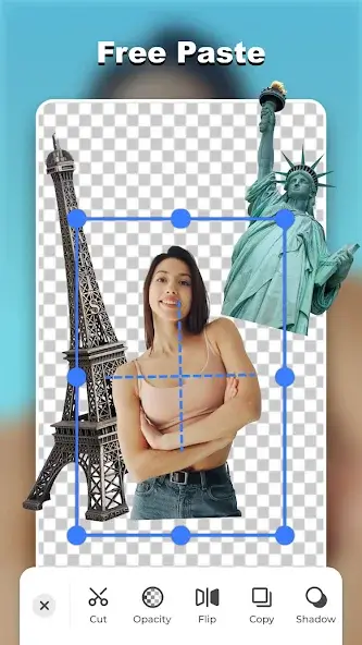 Capture d'écran de Cut and nad Paste Photo Editor 2