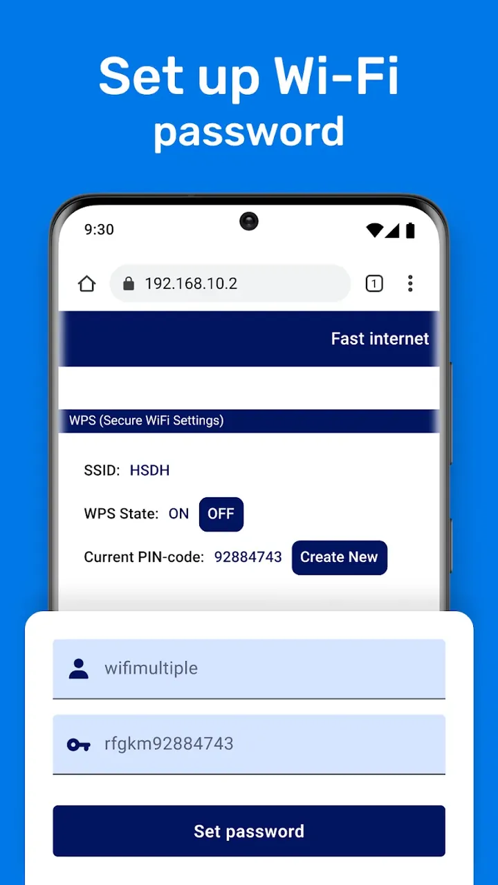 Router Admin Page capture d'écran 6