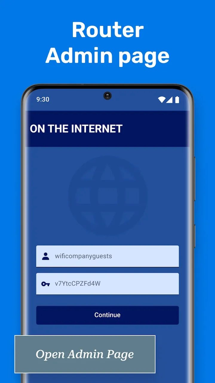 Router Admin Page capture d'écran 3