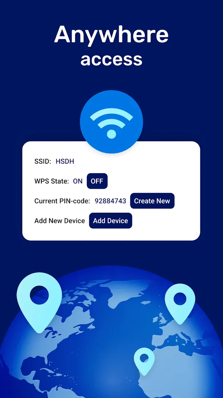 Router Admin Page capture d'écran 5