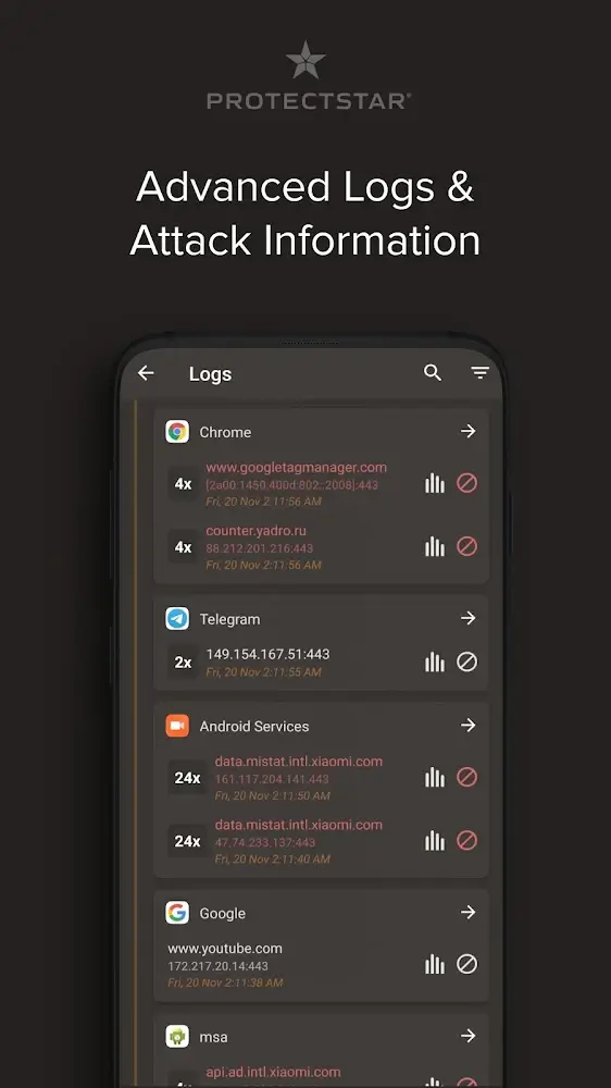 Firewall - Anti Spyware App capture d'écran 5