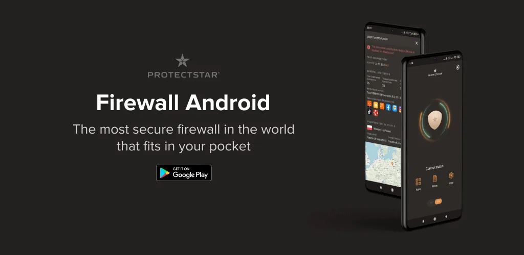 Firewall - Anti Spyware App capture d'écran 1