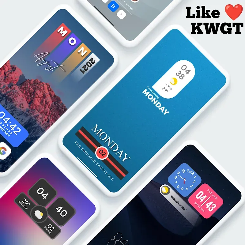 Capture d'écran Like KWGT 2