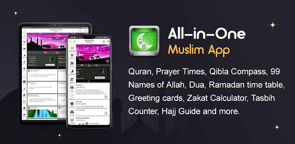 Capture d'écran 1 de l'application Islamic Calendar