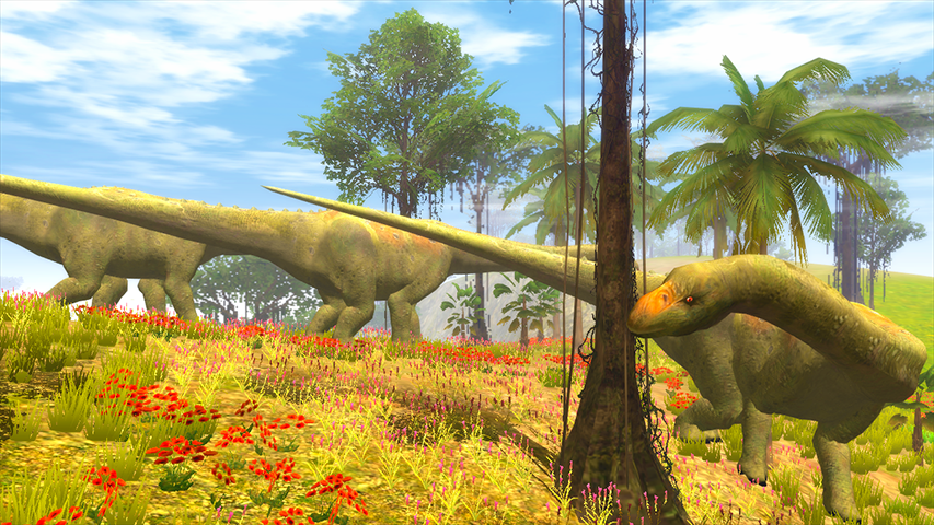 Capture d'écran de gameplay Argentinosaurus Simulator 5