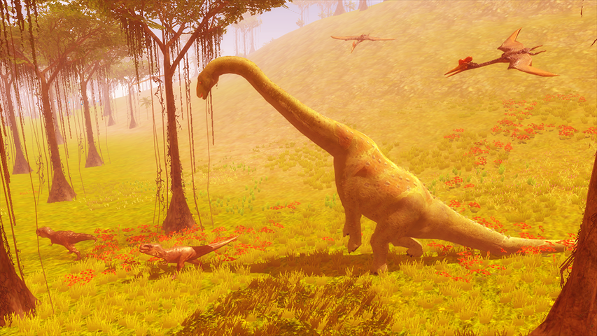 Capture d'écran de gameplay Argentinosaurus Simulator 3