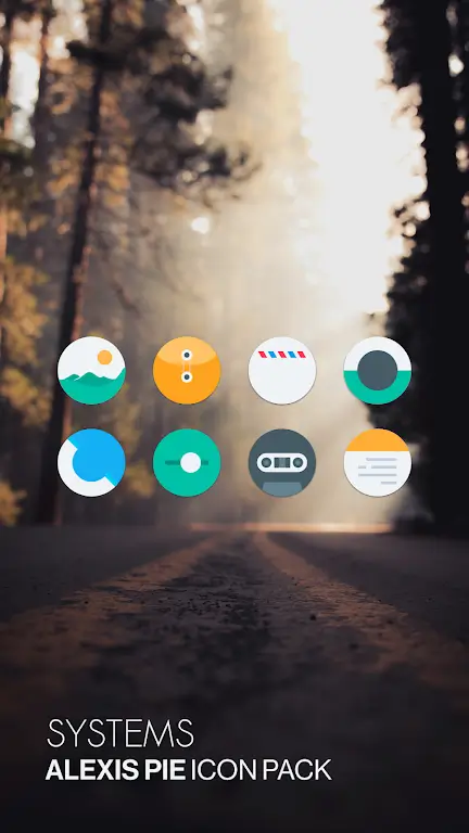 Captura de pantalla 5 de Alexis Pie: Minimal Icon Pack