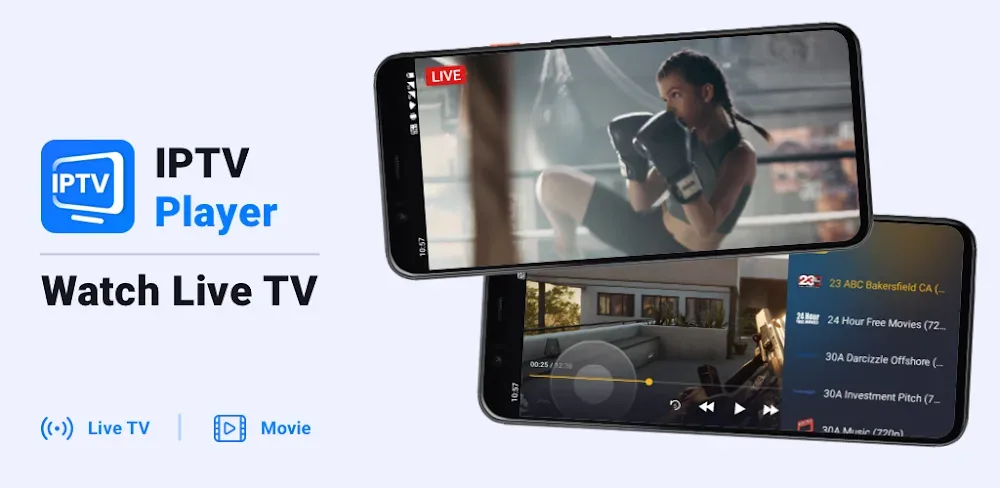 Capture d'écran 1 IPTV Player: Watch Live TV
